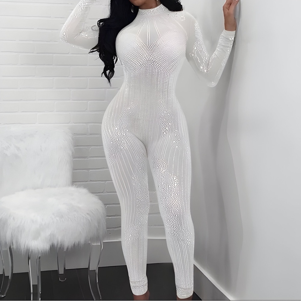 Giovanni Bodysuit (White) by Styledbybreyana